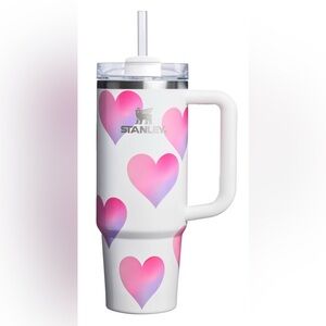 Stanley Valentine Frosted Heart Gradient H2.0 Flowstate Tumblr - 30oz